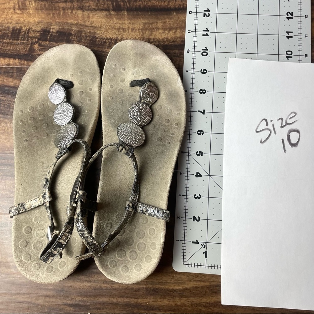 Vionic Lizbeth Women's T-strap Orthotic Sandal Size 10 - Picture 11 of 11